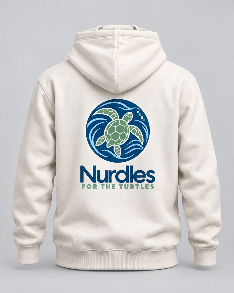 Sweatshirt Hoodie, White, back view